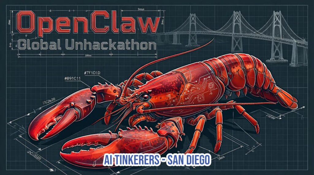 San Diego góp thêm một điểm offline cho làn sóng meetup và unhackathon của OpenClaw.