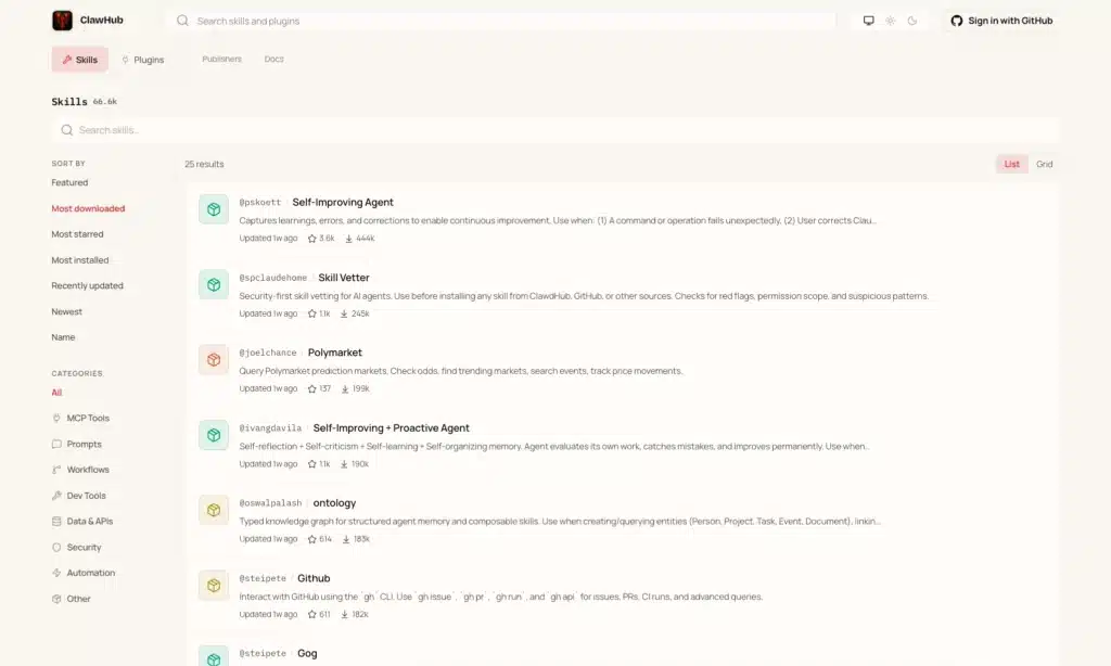 Hệ thống skills của OpenClaw