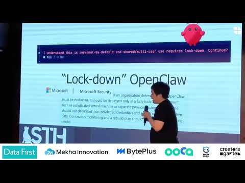 Chia sẻ về triển khai OpenClaw tại Bangkok.