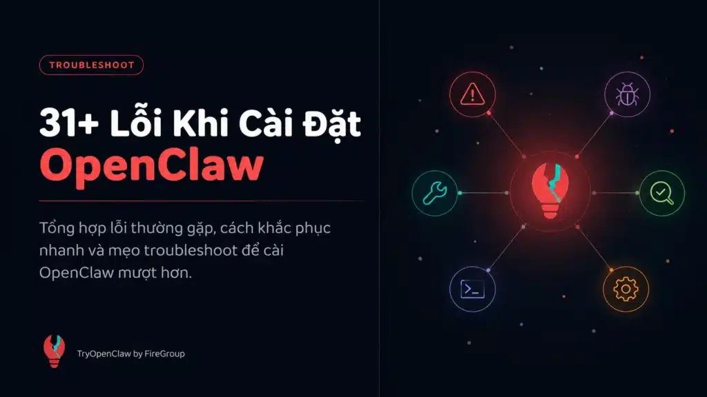 Lỗi khi cài đặt OpenClaw