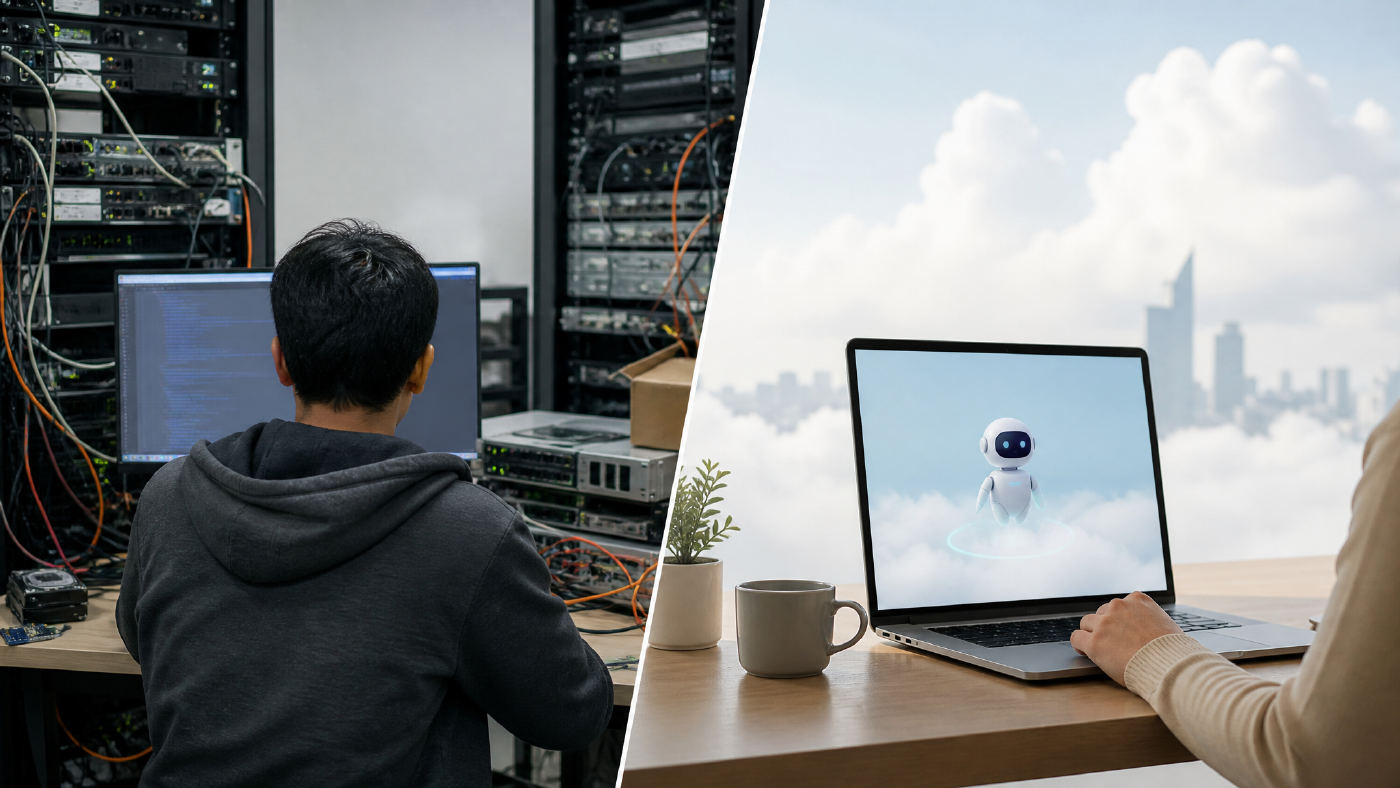 So sánh tự host và managed cloud hosting