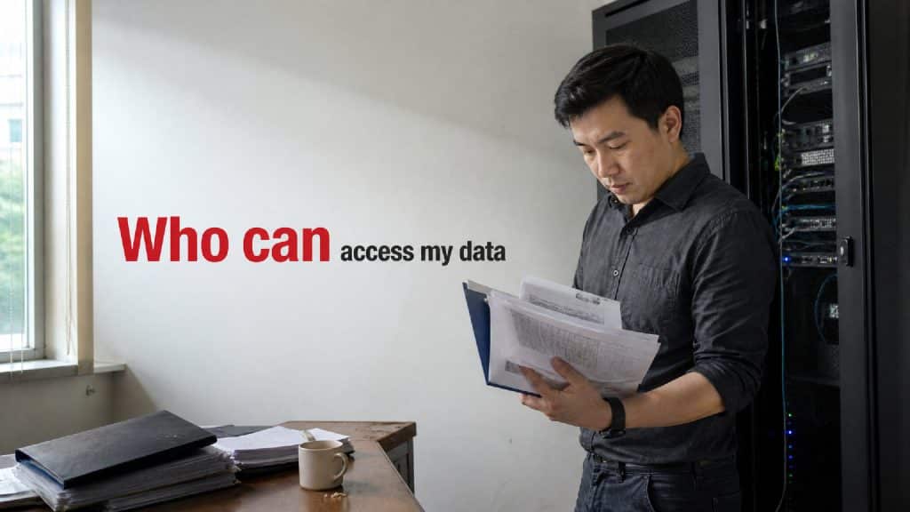 Who can access my data in a private instance