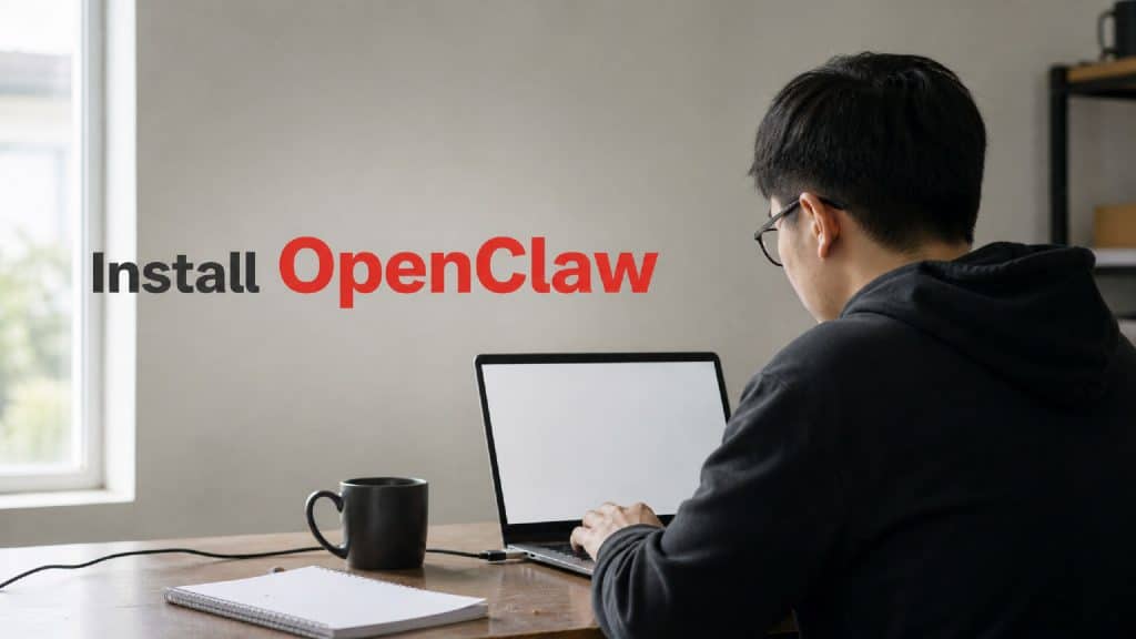 developer logging into a hosted OpenClaw workspace